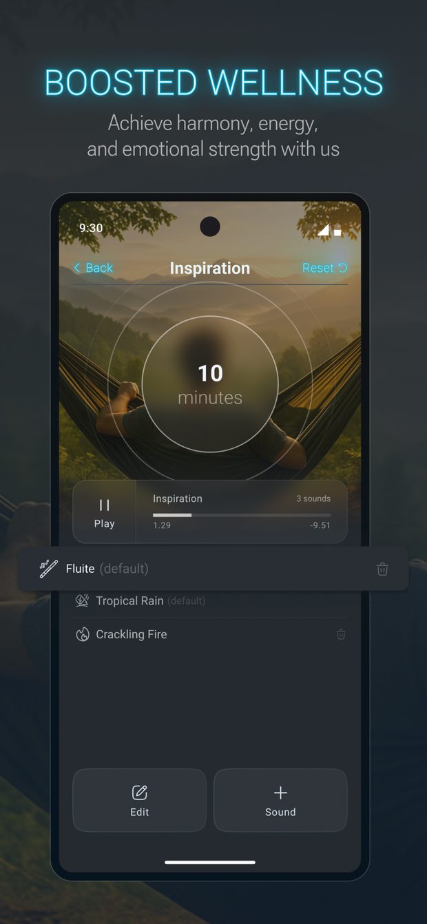 Lock-screen playback controls for transport sounds